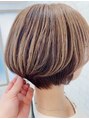 フレイムス ヘアアンドリラックス 赤羽店(Frames hair&relax)&nbsp;ショートスタイルにアンブレラカラーでもっとおしゃれに可愛く