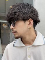 波巻きスパイラルパーマツイストスパイラルパーマメンズ名古屋栄