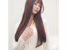 カット+カラーリング+abusoluteストレートトリートメント