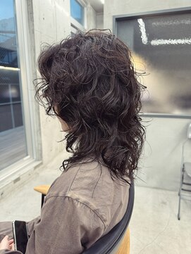 キーチェ 梅田中崎町(keych) ウルフカット/ウェーブミディアム[中崎町/梅田駅］