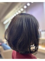 アオ 花咲町(a-o) ふんわりツヤ感ボブ♪