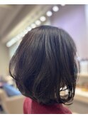 ふんわりツヤ感ボブ♪