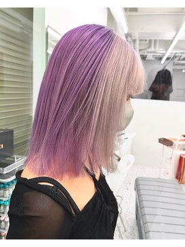 ヴィンスジオ 岐阜駅南(vince gio) ホワイトシルバー×