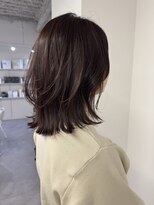 ノウハウ キョウト(KNOWHOW kyoto)&nbsp;ミディアムレイヤー/ピンクベージュ/くびれヘア/大人女子