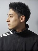 ソフトツイストアップバング