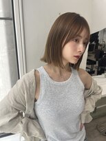 ハニー 町田(HONEY)&nbsp;フェミニンバング×ナチュラルボブ（町田）2