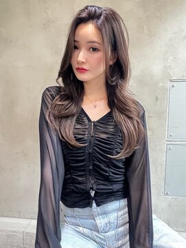 エース (ACE) ACE 横浜 ロング×ブラウンカラー