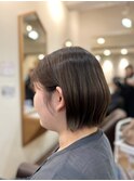 ハイライト/ボブスタイル/ダブルカラー