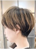 ショート/ショートボブ/ショートカット/丸みショート/大宮