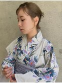 【kacho】浴衣ヘアアレンジ