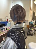 ミニウルフ/ケアブリーチダブルカラーインナーカラー