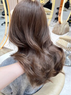 ロンド アンブル 四条烏丸(Lond ambre) 平野実花/くびれ/レイヤーカット/髪質改善/ブラウン/カラー