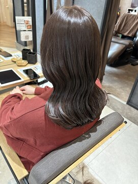 クム 川越(kum) 【kum川越】透明感グレージュカラー