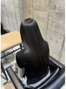 髪質改善トリートメント+縮毛矯正