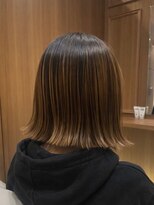 ラメールアヴェダ イオンモール秋田店(Lamelu AVEDA)&nbsp;切りっぱなしボブ