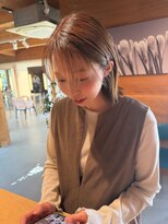 ウエストリー(WESTORY)&nbsp;#寒色系#シースルーバング#結べるボブ#透明感カラー#20代30代