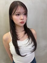 ロンドルーチェ 心斎橋(Lond luce)&nbsp;グレージュ×ハッシュカット［髪質改善/縮毛矯正/レイヤー］