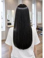 アルー ヘアーデザイン 中山寺店(aluu hair design) つやストレート