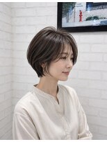 アースオーセンティック 熊本長嶺店(EARTH Authentic)&nbsp;【40代・50代人気】白髪ぼかしハイライト×ショートボブ♪