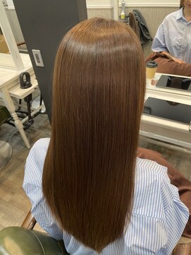 ルッカランス 経堂店(Lucca Lance) 美髪矯正/うねりを整える艶仕上げ/30代/経堂/メテオ