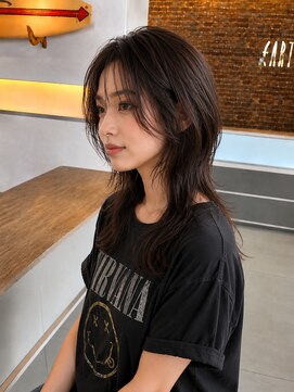 アース 熊本光の森店(HAIR&MAKE EARTH) ロングウルフ