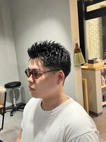 スウェル 成田店(Swell)&nbsp;アップバングショート [#成田 #MEN'S #メンズサロン]