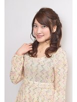 アイルビーヘア(I'll b hair) 【下北沢*I'll b hair*】編み込みハーフアップ