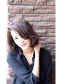 #マッシュボブ＃フリンジボブ＃スポンテニアス　池西