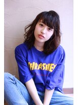 トヌコア ルア 下北沢店(TONUKOA RUA)&nbsp;【TonukoaRua】ゆるつやモーブピンクミディ★