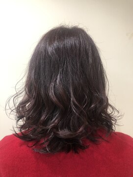 エイトタマプラ たまプラーザ店(EIGHT tamapla) 切りっぱなし×ラベンダーグラデーション