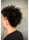 ツイストパーマstyle　【バーバーバー　八広】