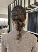 簡単ポニーアレンジ