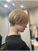 ハイトーンハンサムショート