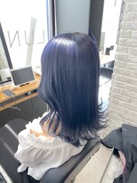 ラックスビー ウメダ 大阪梅田店(LUXBE UMEDA) blue purple