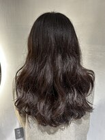 アンサー(answer)&nbsp;ロングパーマ×スモーキーアッシュ『銀座/個室』