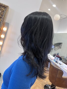 コワファースト  させぼ五番街店(COIFF1RST) 透明感ブルーブラック☆