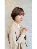 30代40代50代耳かけショート前髪なしハンサムショートカット