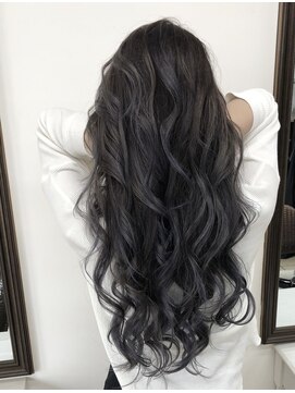 グラスペディア(graspedia) 透明感ダークグレー【広島バレイヤージュ】【広島ハイトーン】