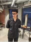 クラシカルなショートパーマスタイル