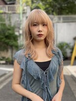 ヘアー アレス(hair ales) メルティ―カラー　似合わせカット　フェミニンロング　
