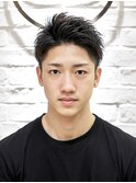 アップバングショート刈り上げベリーショートフェード