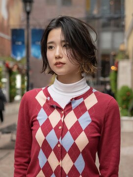 ビュートリアム 梅田(BEAUTRIUM) ぱつっとボブ/ミニボブ/レイヤーボブ/インナーカラー