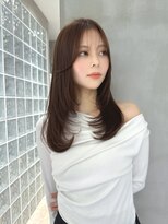 ロンドカスティーヨ 四日市(Lond castillo)&nbsp;【前川薫子】ミディアムレイヤー/レイヤーカット/マロンベージュ