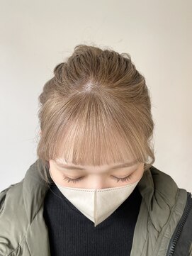 アルジャーノンシロ(ALGERNON shiro) クリーミーベージュ