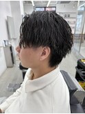 ツイストスパイラル　名古屋メンズパーマ名古屋メンズカット眉毛