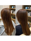 髪質改善カラーエステ