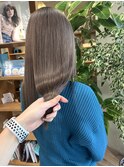 【partir hair】グレージュカラー