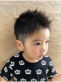 キッズツーブロック刈り上げショート【キッズ/キッズカット】