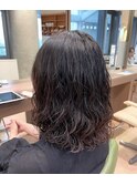 ウェーブパーマゆるふわパーマ
