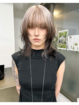 レコ 渋谷(LECO) デザインカラーシャギーレイヤー